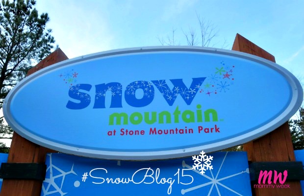 Snow Mountain at Stone Mountain Park #SnowBlog15