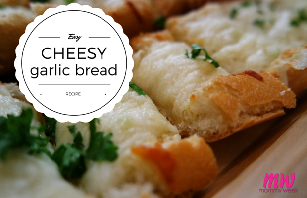 Easy Cheesy Garlic Bread Recipe
