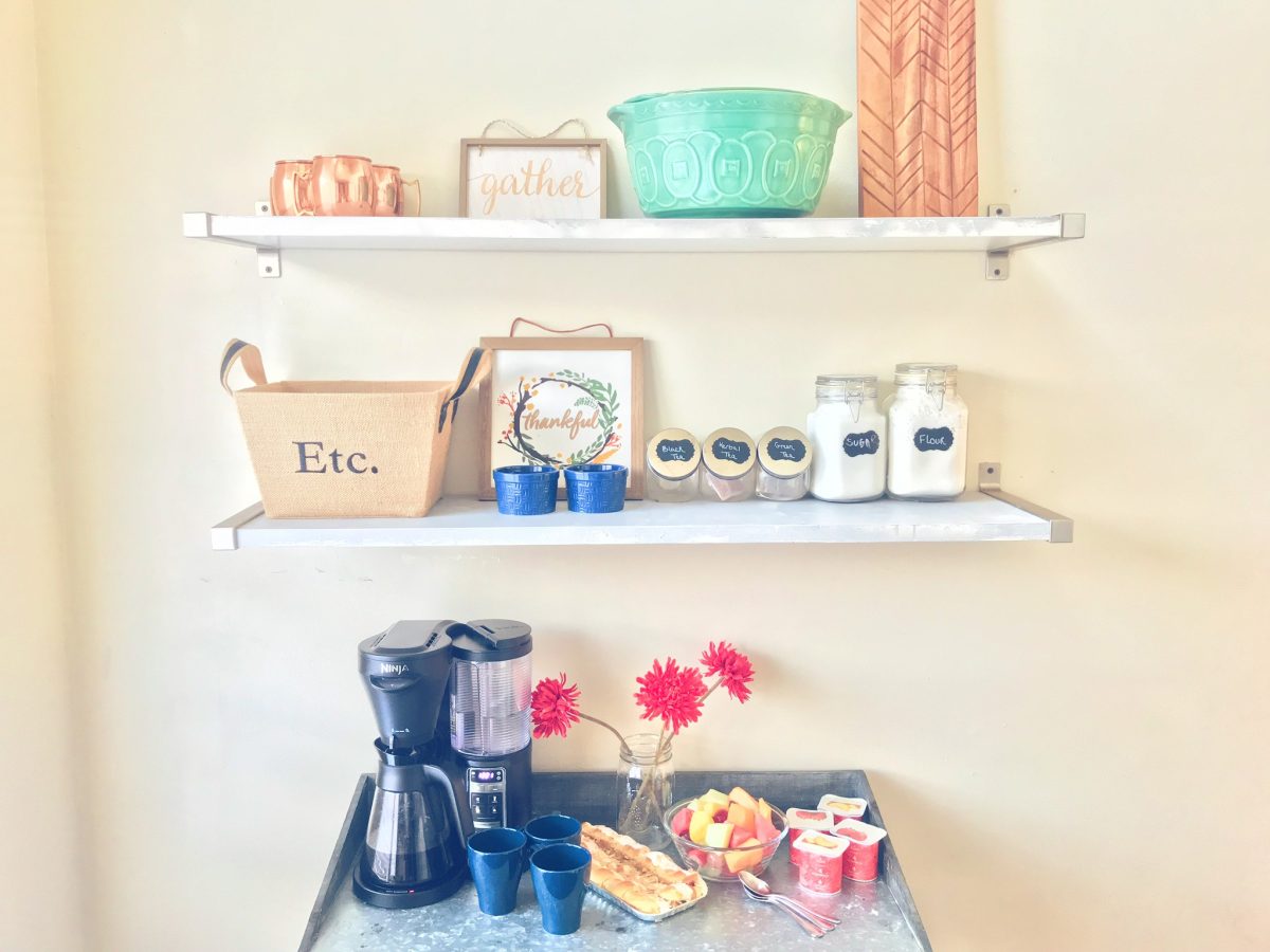How to Create a Breakfast Bar for Guests